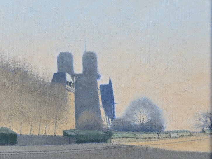 Exposition de peintures de Masahiro Watanabe à la Galerie Hayasaki Le