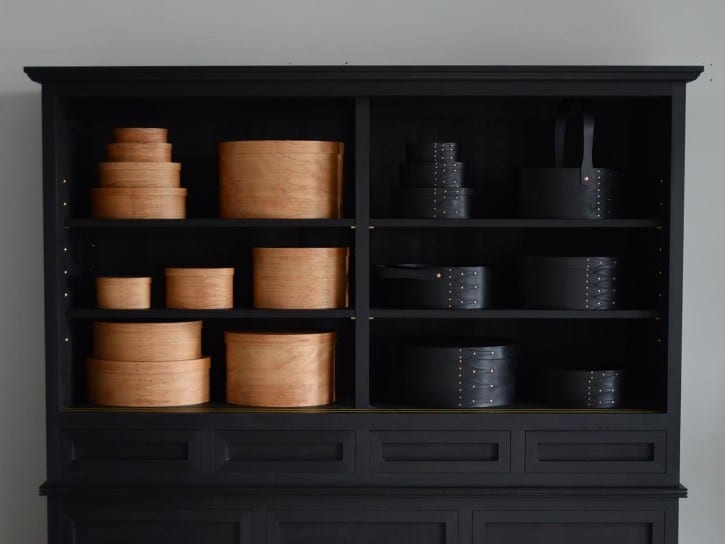 Meuble en bois avec Shaker box Ifuji