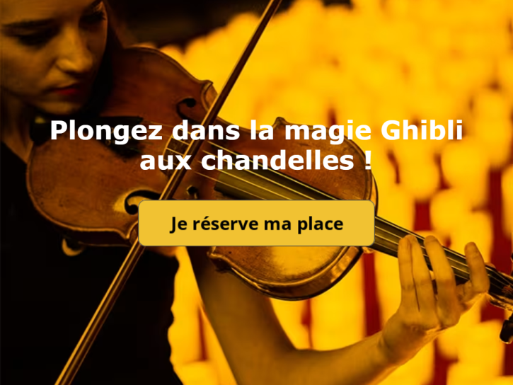 Réservez votre place au concert Candlelight hommage à Joe Hisaishi