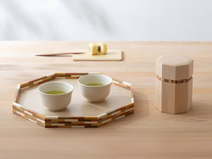 Marqueterie Yosegi-zaiku d'Hakone