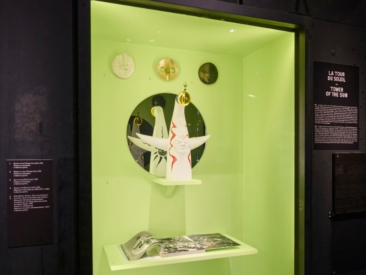 Reproduction de la Tour du Soleil de l’Expo ’70 par Tarô Okamoto