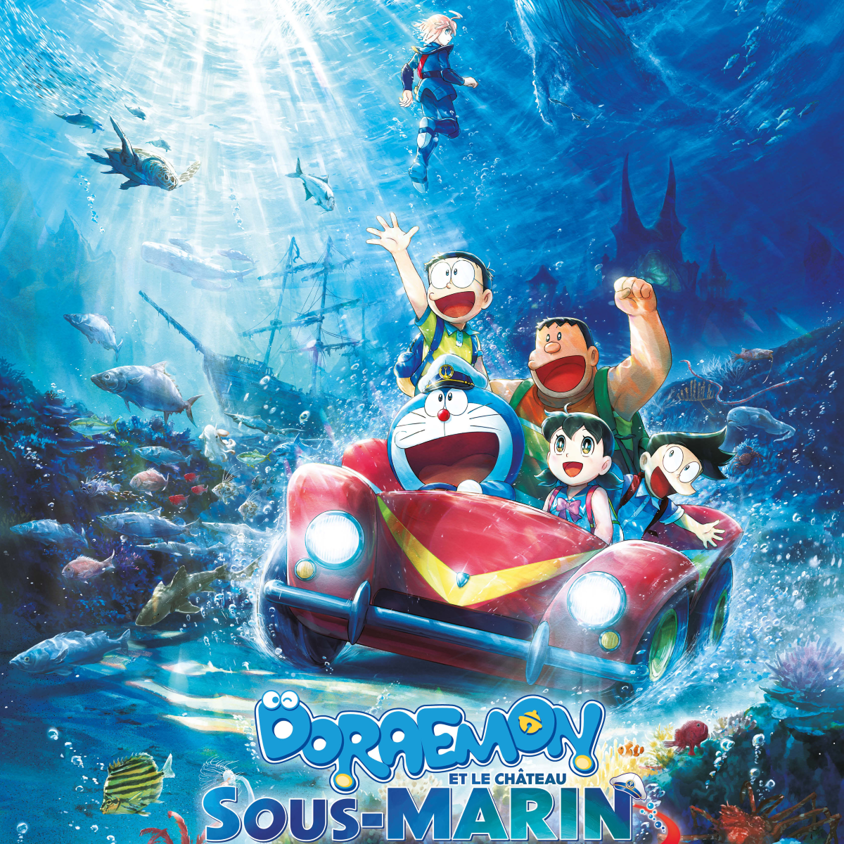 Affiche — Doraemon et le Château sous-marin